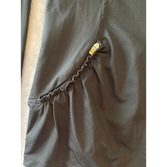 Aerie F.I.T. XS Petite Front Zip Lightweight Jacket EUC Black - Picture 3 of 4